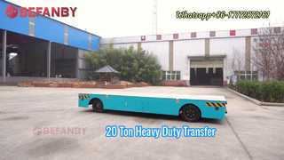 5 Ton Capacity Trackless Transfer Cart,Intelligent Transfer Trolley For Steel Factory