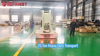 CE certificated AGV Transfer Cart,Stable Trackless Automatic Guided Vehile