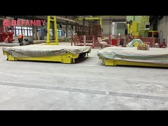 Long Lifetime Battery Rail Transfer Cart,Injection Mould Electric Transport Trolley