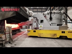 Customized 10T Railless Transfer Cart,Lifting Device For Steel Mills Transfer Cart