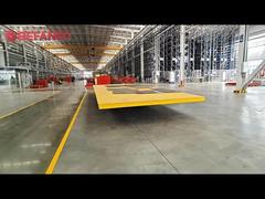 Large Table Mold Plant Rail Transfer Cart,Good Quality Battery Transfer Trolley