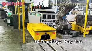 2T Professional Rail Cable Reel Transfer Cart,Custom Countertop Transfer Cart With Intelligent Opera