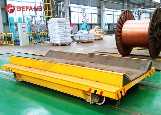 Heavy Load Electric 50t Coil Transfer Bogie