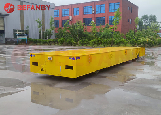 Battery Omnidirectional Trackless Transfer Cart Platform 150t