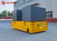 20 Ton Steerable Trackless Transfer Trolley For Automotive Industry