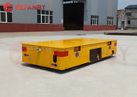 10 Tonne Trackless Transfer Cart Battery Operated With Rubber Wheels Move