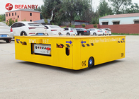 Q235B Steel Wireless Trackless Transfer Cart Battery Driven 25 Tons