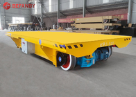 Steel Heavy Duty Rail Trolley 50 Ton For Roller Line