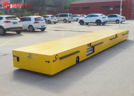 Battery Powered Heavy Duty Trackless Transfer Cart Trolley 1 - 1500 Ton