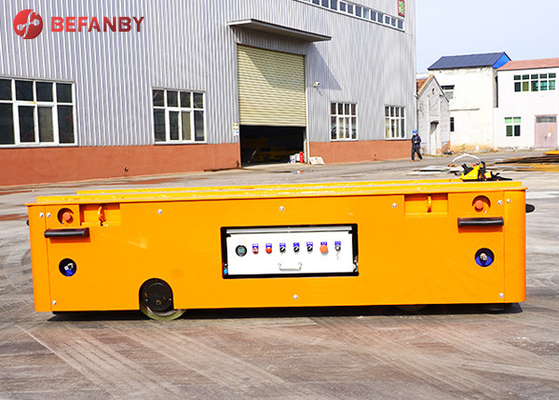 Tabletop Transport With Chain PU Wheel Trackless Transfer Trolleys