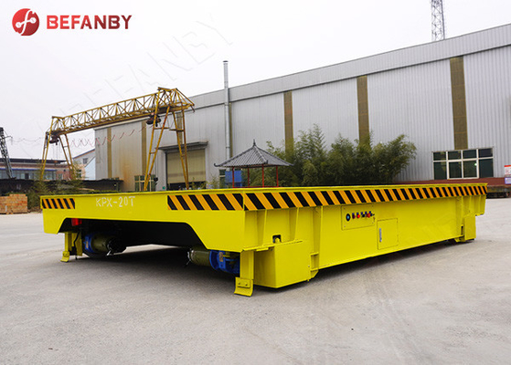 150T Factory Rail Battery Transfer Cart  Pipe Handling