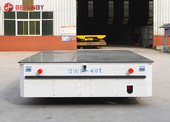 25 Tons Electric Trackless Mold Transporter Trolley