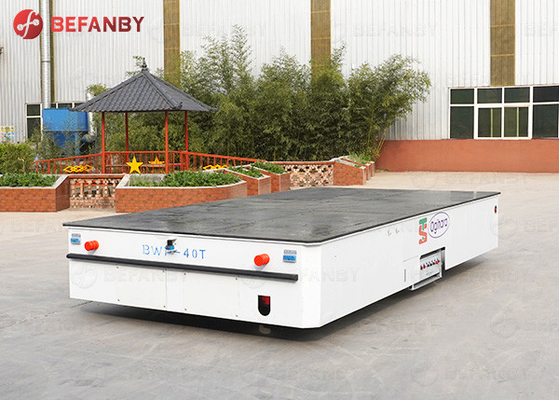 Warehouse Electric Material Transfer Steerable Power Trolley