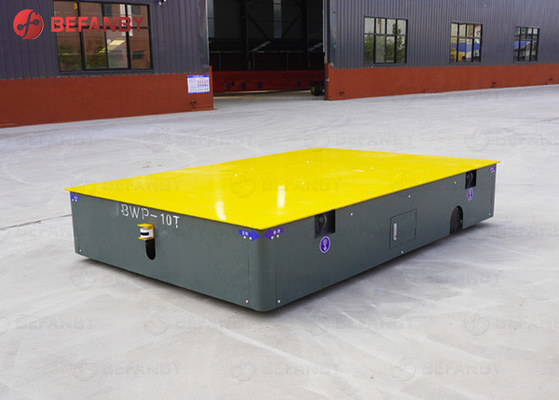 PU Wheel Battery Power Electric Transfer Carts 40 Tons