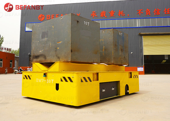 Steerable Trackless Transfer Cart V Frame For Paper Industry Q235 Material