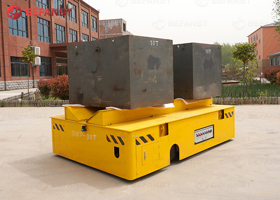 30 Ton Coil Device Aluminium Factory Battery Operated Transfer Cart