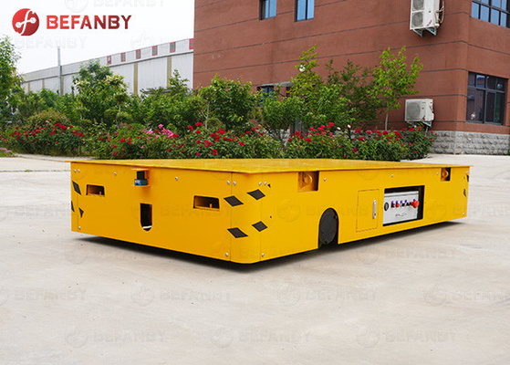 15 Tons Mold Transfer Laser Detect Sensor Trackless Battery Cart