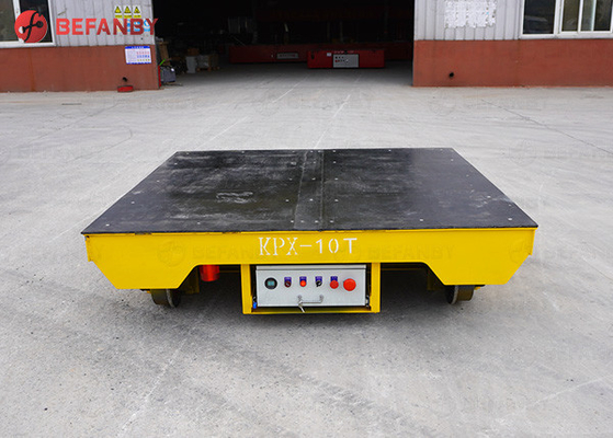 Flatbed Battery Powered Rail-Bound Transport Vehicle