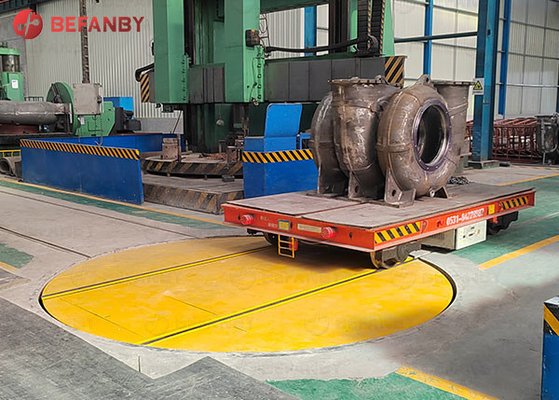 Platform Rail Docking Electric Mechanical Turntable