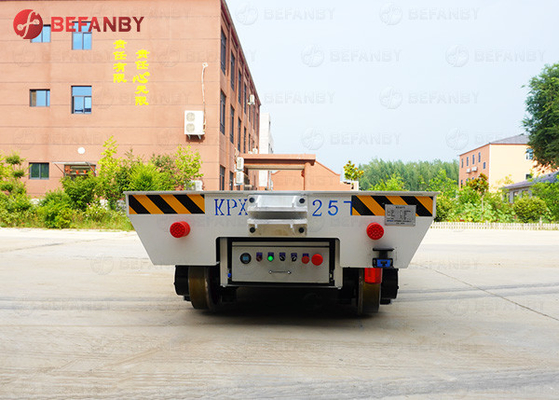 Electric Flatbed 10 Ton Industrial Transfer Trolley