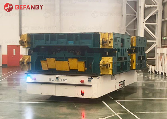 Battery Power Steerable Die And Mold Transport Cart