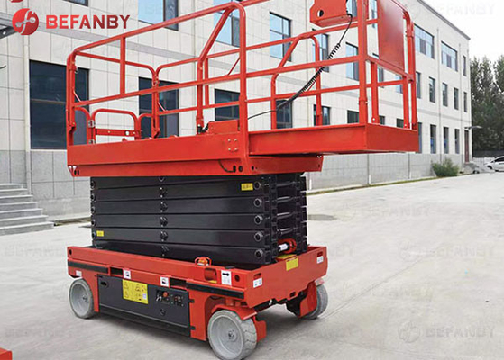 6M 8M Battery Power Elevated Scissor Lift Platform