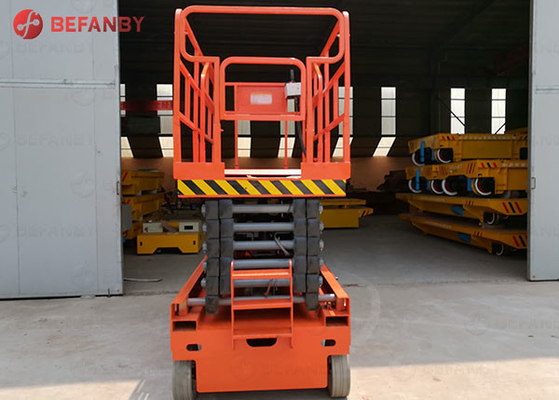 Rough Terrain 6m Height Electric Mobile Scissor Lift