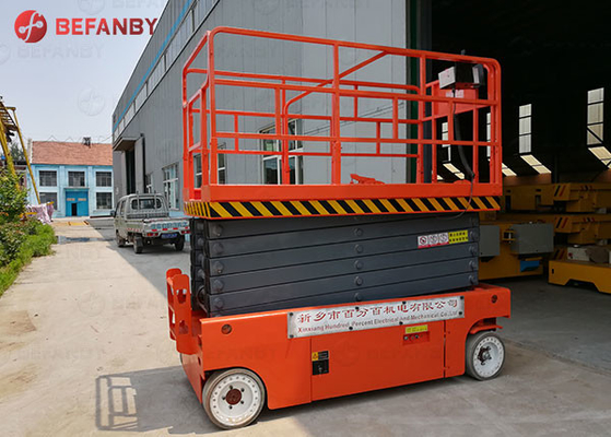 320kg Automatic Workshop Mobile Scissor Lift Platform