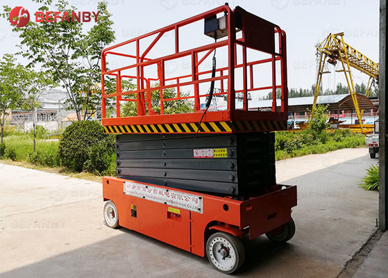 Rough Terrain 6m Height Electric Mobile Scissor Lift