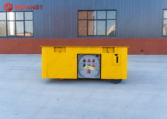 3 Ton Steerable Battery Trackless Transfer Car