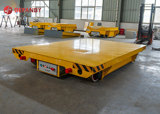 Support Customized Battery Railway Transfer Trolley