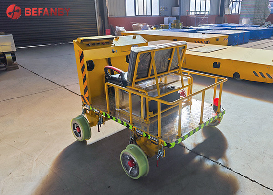 Flexible Running Material Transfer Trolley With Rail