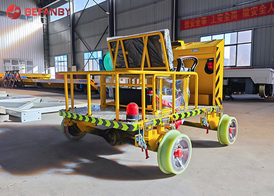 Flexible Running Material Transfer Trolley With Rail