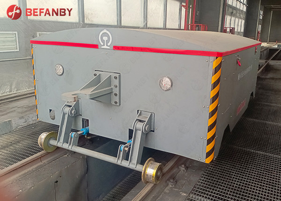 Customized Battery Rail And Road Work Tractor Transfer Cart