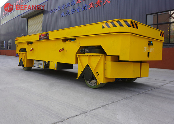 Sale service provided PU Wheel factory steerable trackless Transport Cart