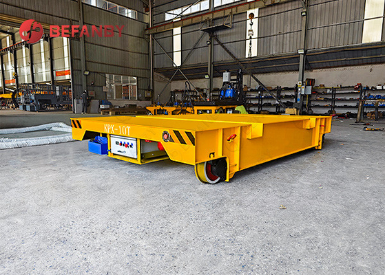 10 Ton Warehouse Handling Railway Battery Operated Transfer Cart