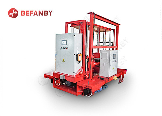 Simple Structure Industrial Light Factory Sliding Line Rail Transfer Cart