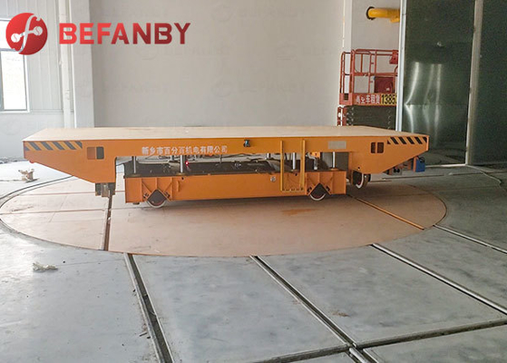 20m/Min Workshop 50T Motorized Turntable Platform