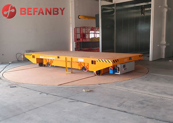 20m/Min Workshop 50T Motorized Turntable Platform
