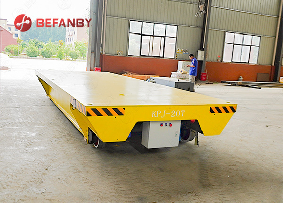 Operated Conveniently 15t Factory Battery Railway Transfer Carts