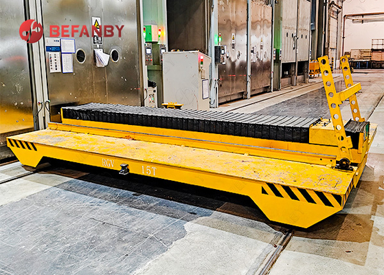 Intelligent With Flip Arm Annealing Furnace 15Trailway Guided Vehicle