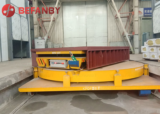 20m/Min Workshop 50T Motorized Turntable Platform