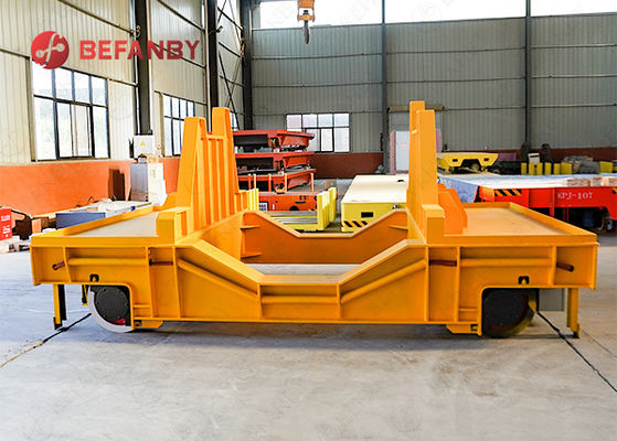 Stable Cast Steel Wheel Hollow In The Middle Ladle Transfer Cart
