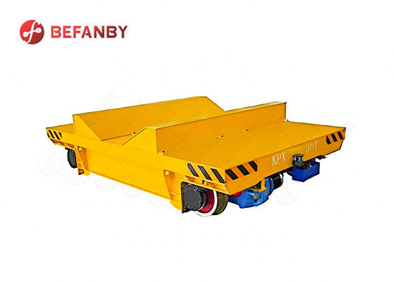Heavy Load Optional DC Motor Coil Electrical Track Transfer Cart