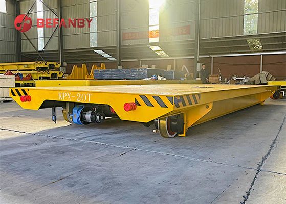 20 Ton Factory Remoted Control Rail Material Transfer Vehicle