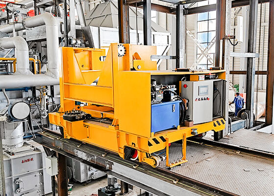 Customized Rail Coil Transfer Trolley With Produce Line