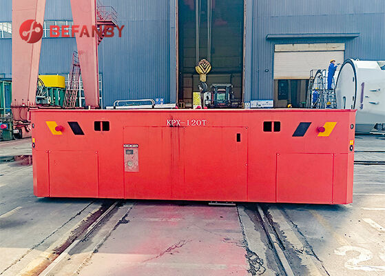 120-ton Battery Powered Rail Transfer Cart for Horizontal and Vertical Movement