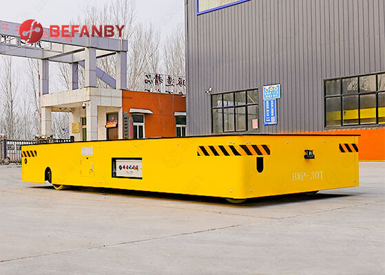 Customized 30T Capacity Trackless Transfer Carts