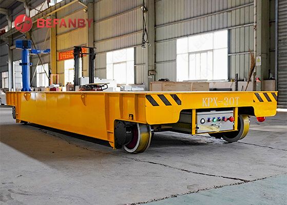 30 Ton Battery Transfer Cart With Cast Steel Wheels