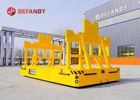 Customized Load Capacity Battery Operated Trackless AGV Transfer Cart with Intelligent Navigation System